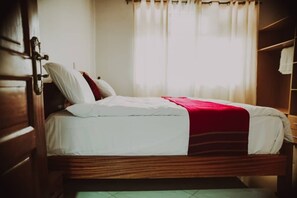 4 多间卧室、床单