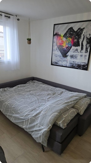 1 Schlafzimmer, Bügeleisen/Bügelbrett, Reisekinderbett, kostenloses WLAN