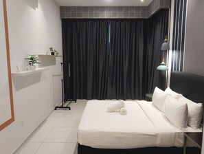 1 bedroom, iron/ironing board, WiFi, bed sheets