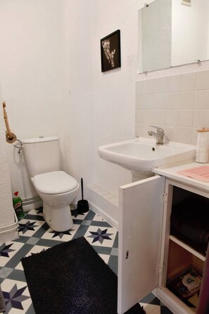 Shower, hair dryer - Renovated studio - Valenciennes center (Valenciennes)