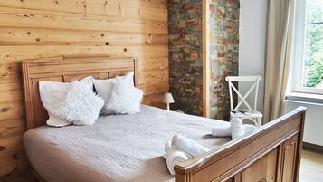 4 habitaciones, wifi gratis y ropa de cama