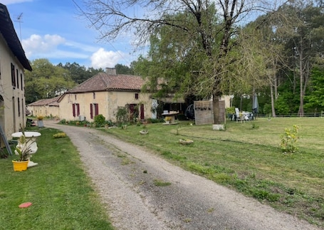 Property grounds. Room in old farmhouse