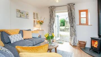 TV connectée, lecteur de DVD, livres, vidéothèque