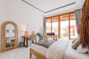 Villa clásica, 3 habitaciones, piscina privada | 3 dormitorios, tabla de planchar con plancha, wifi gratis