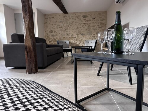 Authentic Charm in Theneuille, All Inclusive