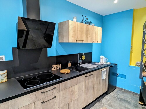 Renovated apartment with sunny terrace and parking in Pierrefitte-sur-Aire