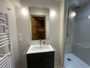 Bathroom - Spacious 5-room apartment for 8 people with parking in Châtel (Châtel)