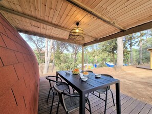 Bungalow | Exterior - Bungalow by Riells Beach, Costa Brava (L'Escala)