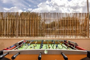 Apartment, 2 Bedrooms, Kitchen, Courtyard View | Terrace/patio - VFH The Castle Bay apartment and terrace (Santa Flavia)