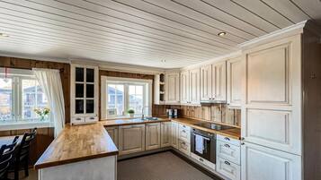 Frigorífico, horno, placa de cocina y lavavajillas