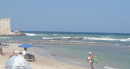 Romantic Trullo for 2 sea view pool,peaceful garden rustic authentic Puglia