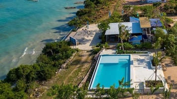 Căn hộ, 2 phòng ngủ, ban công, quang cảnh vườn | Hồ bơi | Hồ bơi ngoài trời