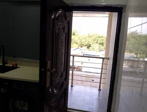 Appartement, 3 chambres | Entrée de l’hébergement