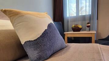 Chambre Double Standard, balcon, vue jardin