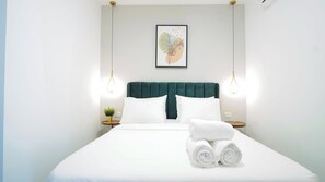 1 室のベッドルーム、アイロン / アイロン台、旅行用ベビーベッド、WiFi (無料)