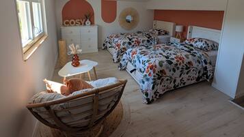 3 slaapkamers, reisbedje, internet, beddengoed