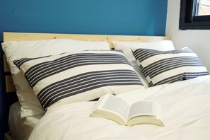 1 bedroom, iron/ironing board, travel crib, free WiFi