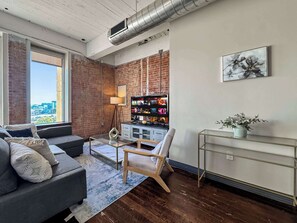 Televisie en een kantoor