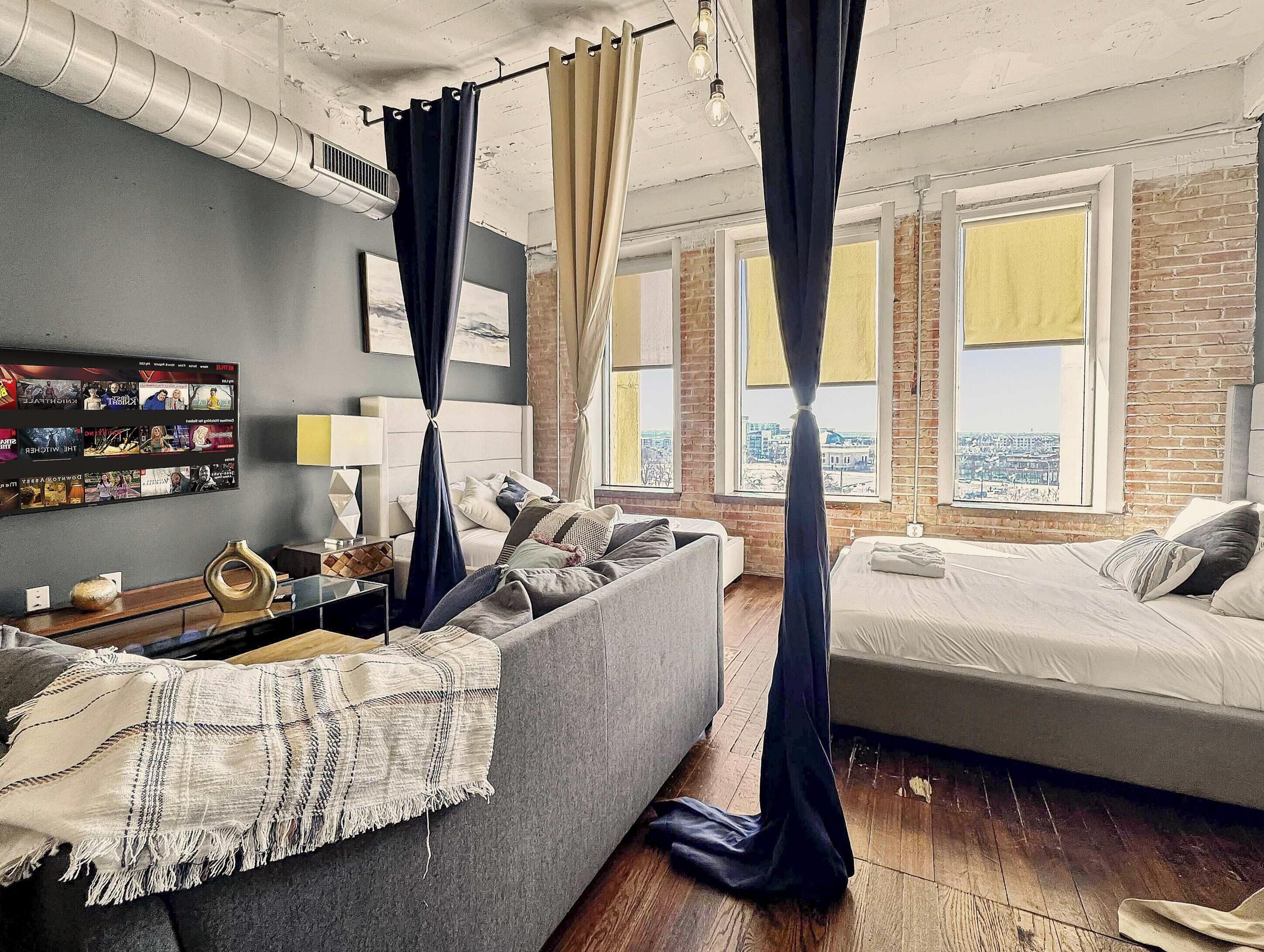 3 habitaciones, wifi y ropa de cama 
