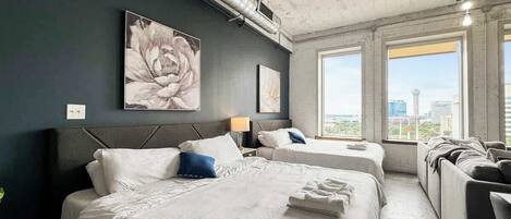 1 bedroom, WiFi, bed sheets