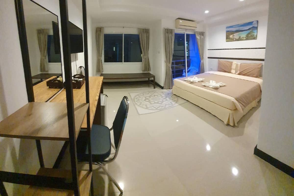 Quarto casal, vista para a cidade | Wi-Fi de cortesia