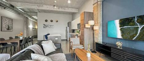 Televisio, työhuone