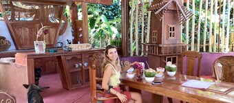 Moonshine, rustic pool, Starlink, AA, kitchenette, hammock, KING size, vegetable garden