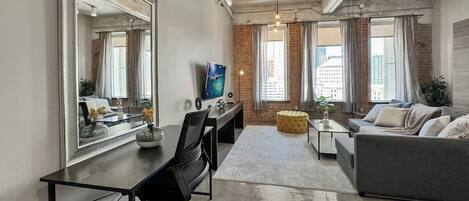 Televisio, työhuone