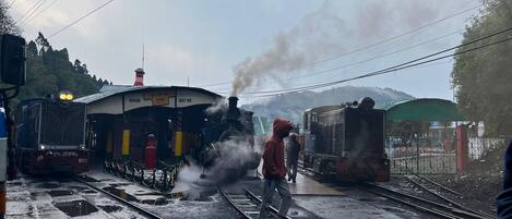 Utsikt fra overnattingsstedet