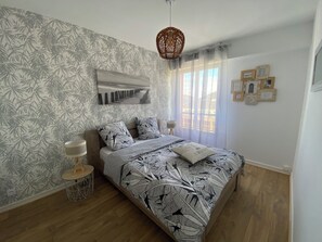 1 Schlafzimmer, kostenloses WLAN, Bettwäsche