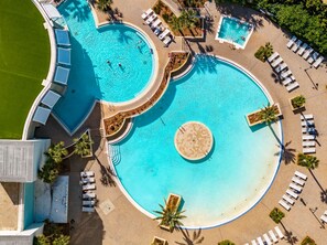 Pool - Gulf View Condo | Sleeps 6 | Walk to Beach + Dining | Pools + More! (Panama City Beach)