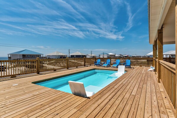 Piscine chauffée