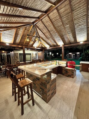 BBQ/picnic area - Casa Por Temporadas (Santa Cruz)