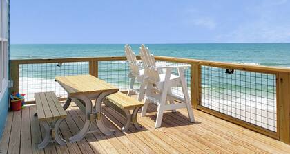 Beach Blast: Gulf-Front 3bd/2ba on North Cape - Ocean Views From Every Room