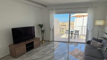 Luxury Apartment, City View | 1 bedroom, blackout curtains, iron/ironing board, free WiFi