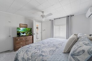 2 chambres, fer et planche à repasser, Wi-Fi, draps fournis