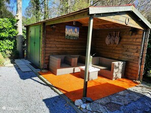 Terrace/patio - Luxury, space, comfort and nature for two: The Veluwe Happy Together! (Epe)