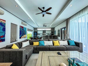 Área de sala de estar