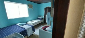 2 多间卧室、熨斗/熨衣板、WiFi、床单