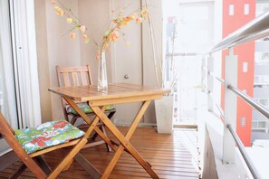 Outdoor dining - Beautiful apartment in Palermo Soho (Buenos Aires)
