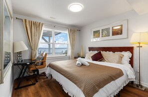 1 غرفة نوم ومكواة/لوح كي وواي فاي وملاءات أسرّة