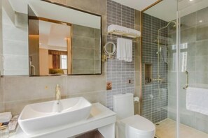 Bathroom - James Joyce Coffetel (Chengdu Jianshe Road Dongjiao Jiyi Square) (Chengdu)