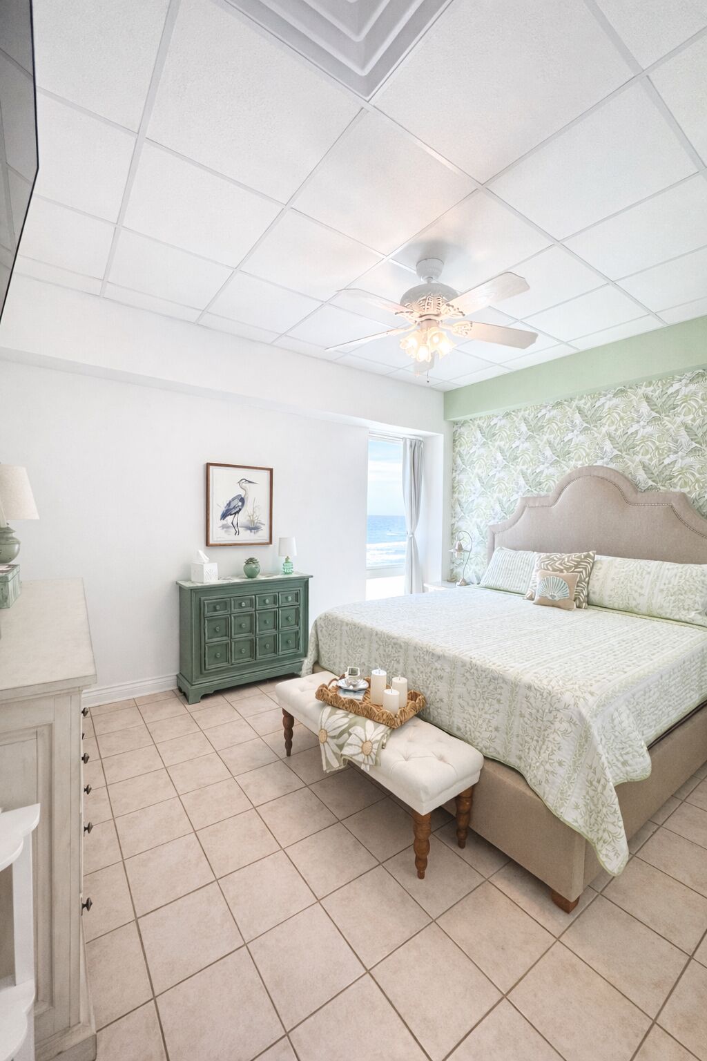 2 bedrooms, iron/ironing board, travel cot, free WiFi
