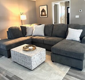 Smart-tv en een open haard