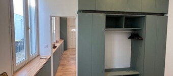 Design apartment in the heart of Arès - fully renovated - 200m from the beach