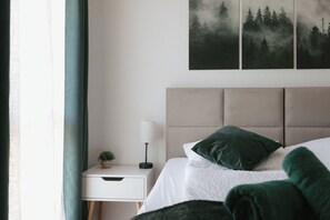 2 chambres, bureau, fer et planche à repasser, Wi-Fi gratuit