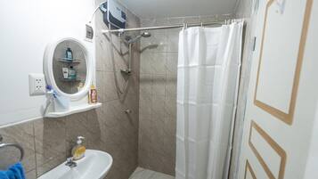 Habitación doble Confort, vista a la montaña | Baño