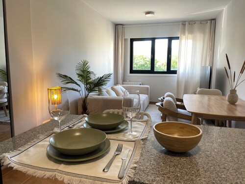 Apartment 400 meters from the beach in Ares. Garage included.