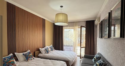 4-bedroom villa in charming Almaty with AC, WiFi. Enjoy your stay