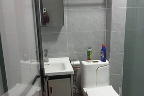 Dusche, Bidet, Seife